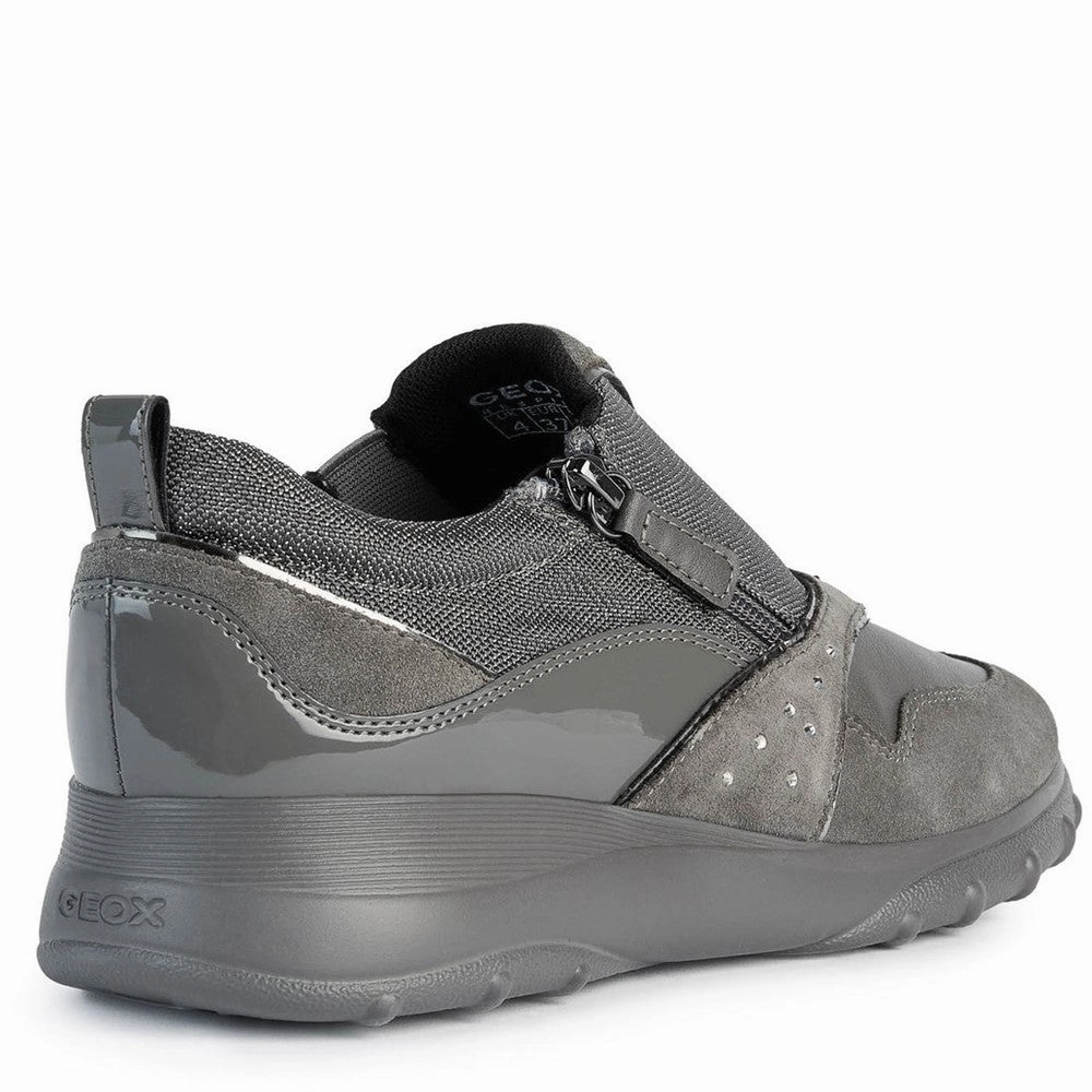 Geox D Zosma B Trainers Women's Sneakers Casual Walking Shoes