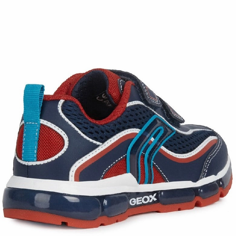 Geox J Android Boy C Touch Fastening Trainer Boys SneakersBoys Running Shoes