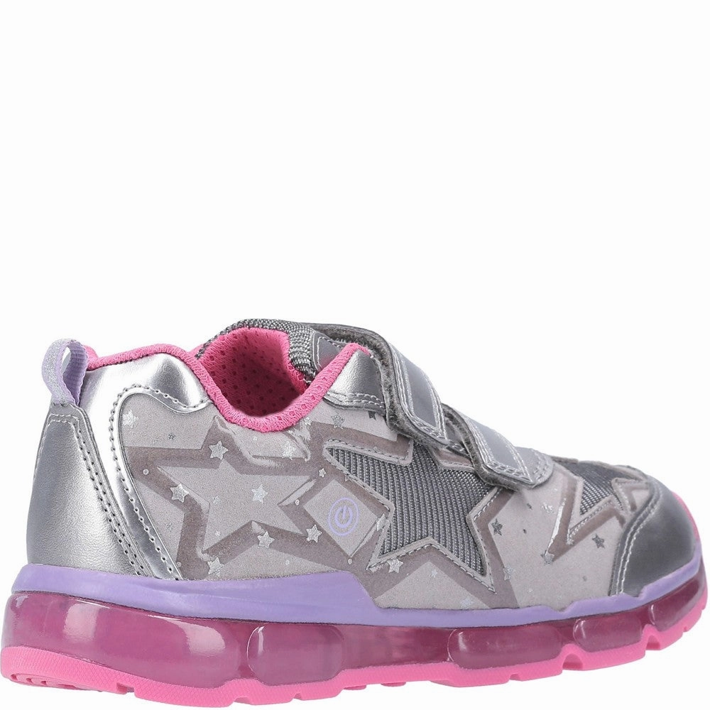 Geox J Android Girl B Touch Fastening Trainer Girls Sneakers Girls Running Shoes