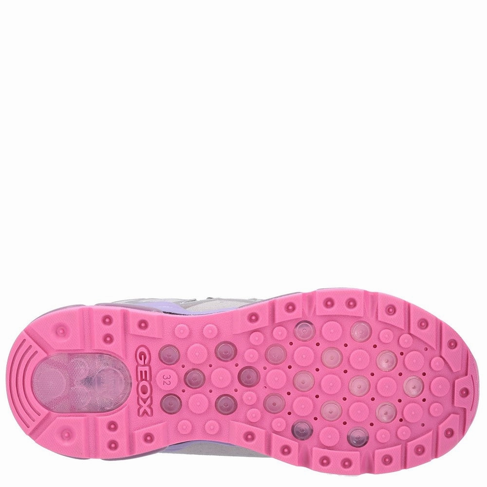Geox J Android Girl B Touch Fastening Trainer Girls Sneakers Girls Running Shoes