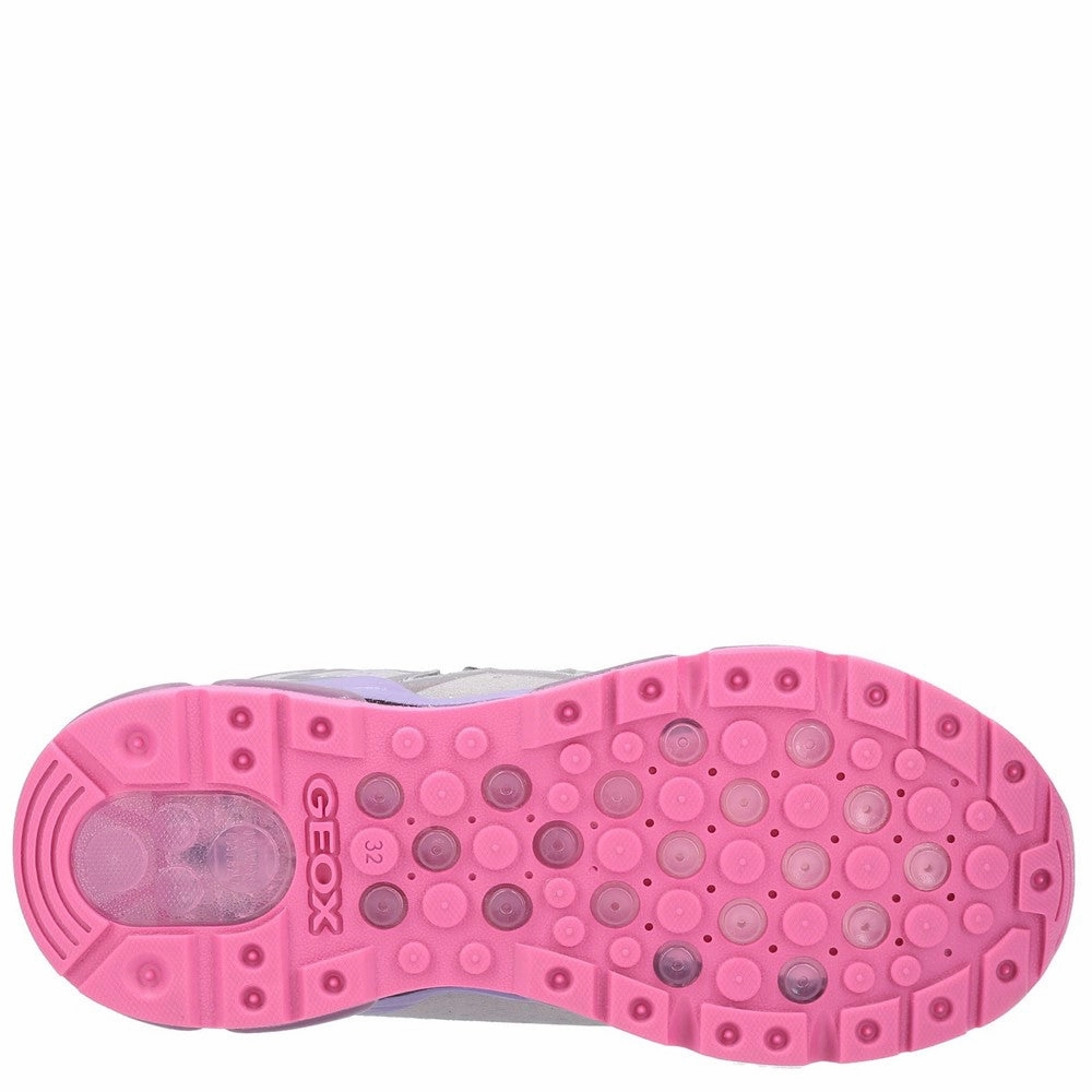 Geox J Android Girl B Touch Fastening Trainer Girls Sneakers Girls Running Shoes