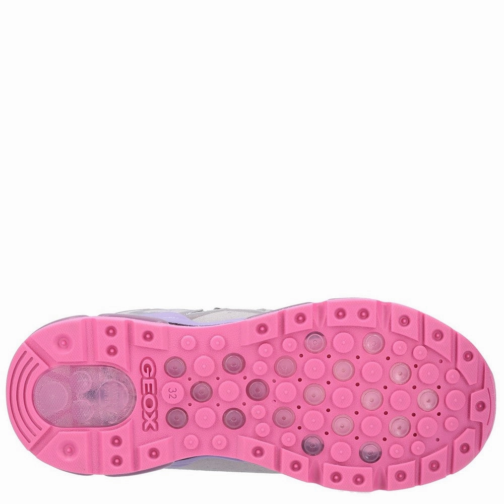 Geox J Android Girl B Touch Fastening Trainer Girls Sneakers Girls Running Shoes