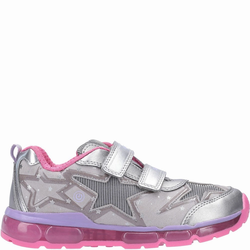 Geox J Android Girl B Touch Fastening Trainer Girls Sneakers Girls Running Shoes
