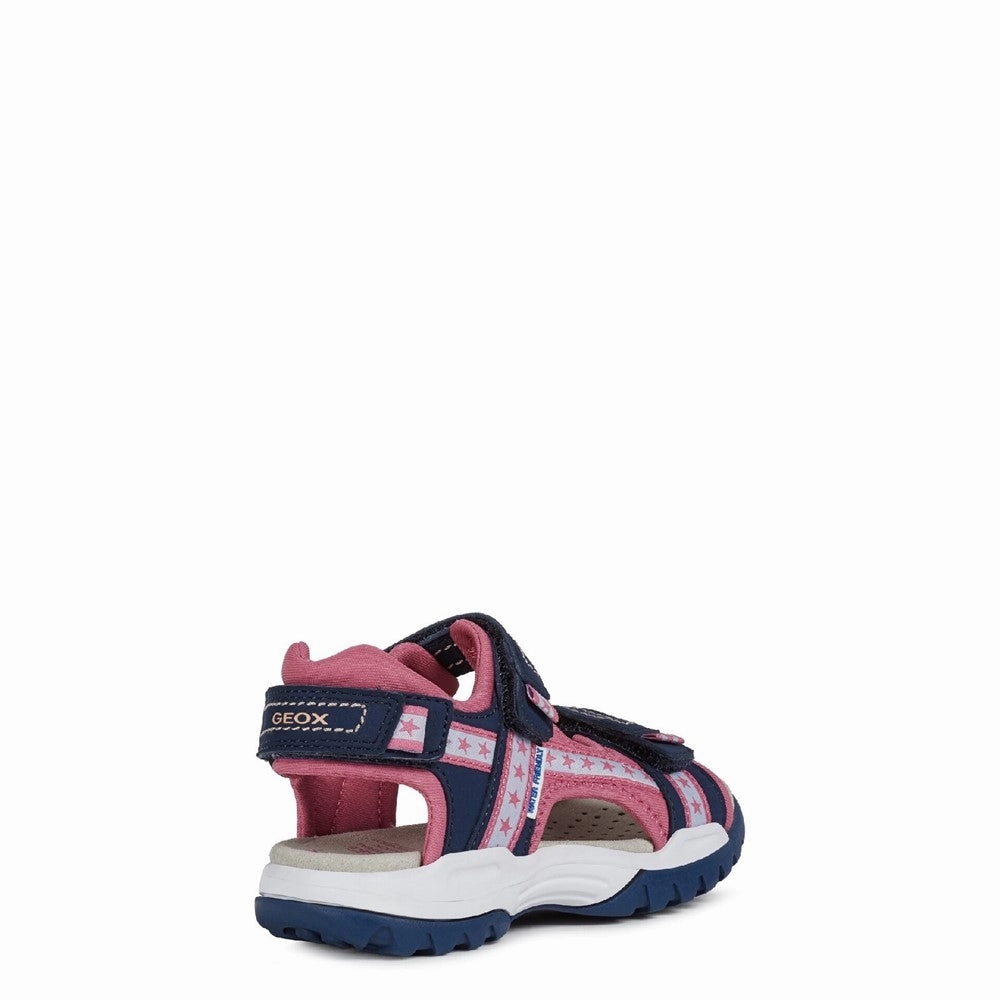 Geox J Borealis Girl A Touch Fastening Sandal Girls Sneakers Girls Running Shoes