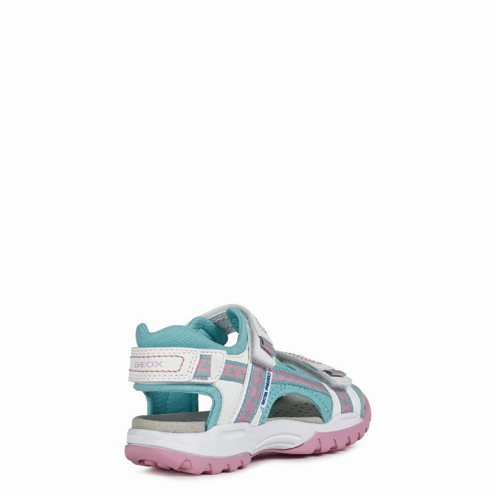 Geox J Borealis Girl A Touch Fastening Sandal Girls Sneakers Girls Running Shoes