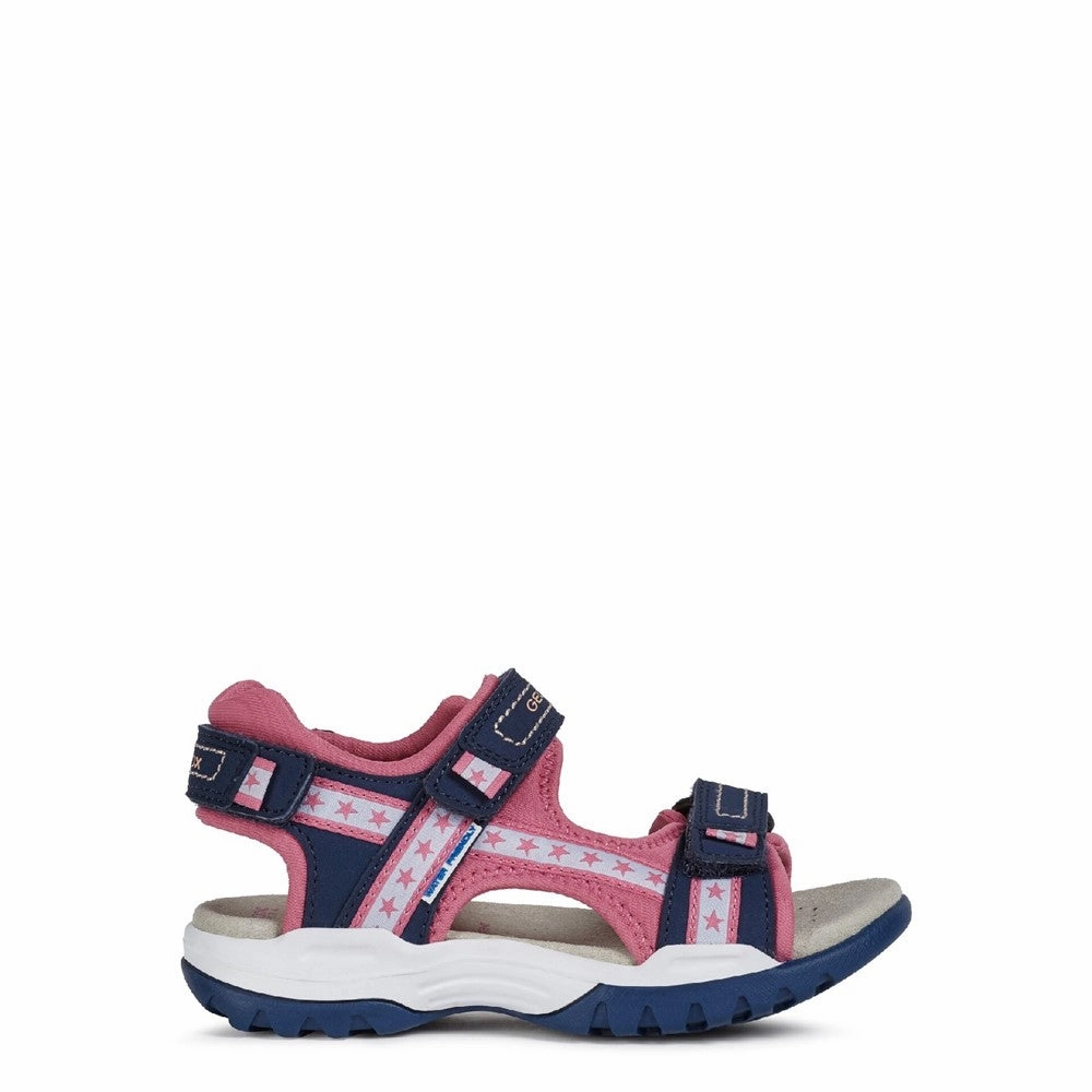 Geox J Borealis Girl A Touch Fastening Sandal Girls Sneakers Girls Running Shoes