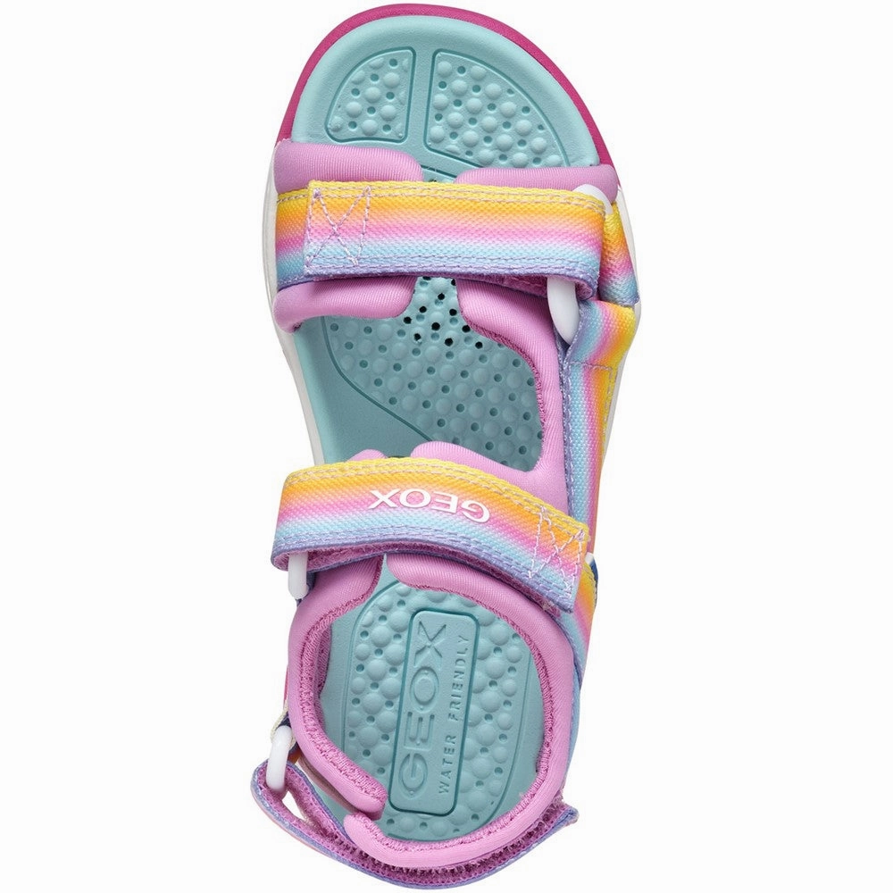 Geox J Borealis Girl Junior Sandals Girls Sneakers Girls Running Shoes