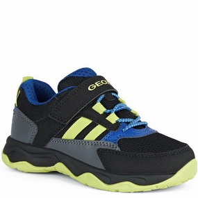 Geox J Calco Boy A Sneakers Kids Athletic Shoes,Toddler Sports Shoes,Youth Casual Shoes