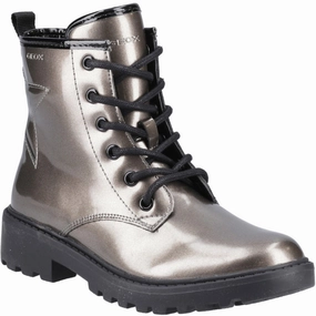 Geox J Casey G Ankle Boots Size 6 Kids Tennis Shoes,Toddler Athletic Shoes,Youth Casual Shoes