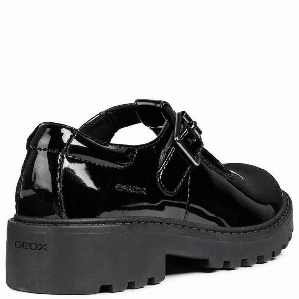 Geox J Casey G. E Buckle Infant School Shoes Girls Sneakers Girls Running Shoes