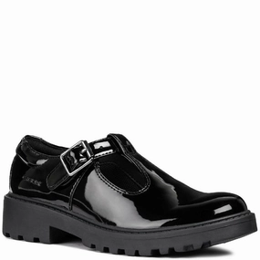 Geox J Casey G. E Buckle Infant School Shoes Kids Tennis Shoes,Toddler Athletic Shoes,Youth Casual Shoes