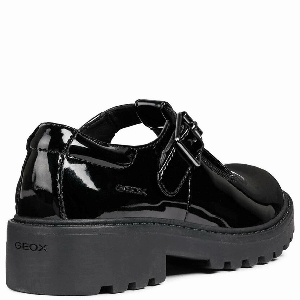 Geox J Casey G. E Buckle Infant School Shoes Girls Sneakers Girls Running Shoes