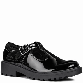 Geox J Casey G. E Buckle Junior School Shoes Kids Tennis Shoes,Toddler Athletic Shoes,Youth Casual Shoes