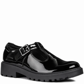 Geox J Casey G. E Buckle Junior School Shoes Kids Tennis Shoes,Toddler Athletic Shoes,Youth Casual Shoes