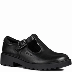 Geox J Casey G. E Buckle Junior School Shoes Kids Tennis Shoes,Toddler Athletic Shoes,Youth Casual Shoes