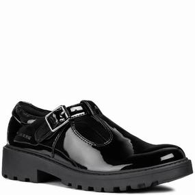 Geox J Casey G. E Buckle School Shoes Size 6 Kids Tennis Shoes,Toddler Athletic Shoes,Youth Casual Shoes