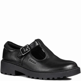 Geox J Casey G. E Buckle School Shoes Size 6 Kids Tennis Shoes,Toddler Athletic Shoes,Youth Casual Shoes