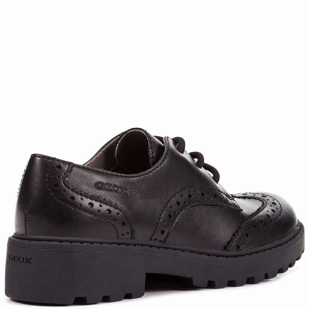 Geox J Casey G. N School Shoes Size 6 - 6.5 Girls Sneakers Girls Running Shoes
