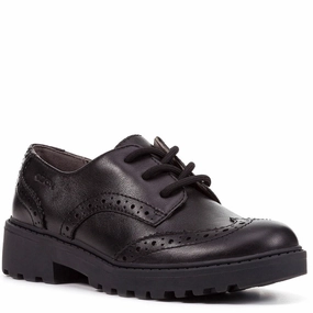 Geox J Casey G. N School Shoes Size 6 - 6.5 Kids Tennis Shoes,Toddler Athletic Shoes,Youth Casual Shoes