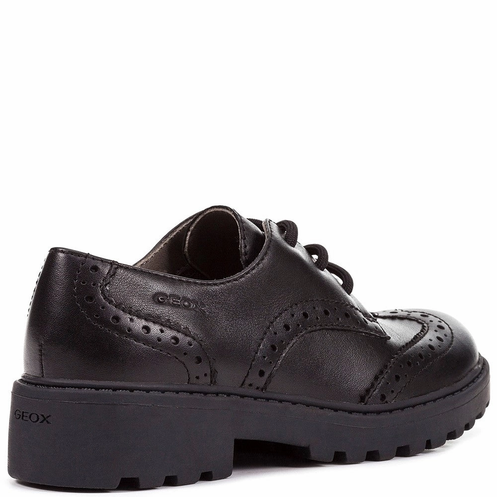 Geox J Casey G. N School Shoes Size 6 - 6.5 Girls Sneakers Girls Running Shoes