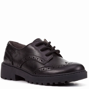 Geox J Casey G. N School Shoes Size 6 - 6.5 Kids Tennis Shoes,Toddler Athletic Shoes,Youth Casual Shoes