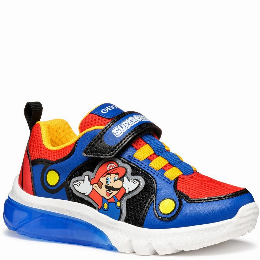 Geox J Ciberdron Boy Sneakers Kids Athletic Shoes,Toddler Sports Shoes,Youth Casual Shoes