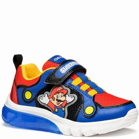 Geox J Ciberdron Boy Sneakers Kids Athletic Shoes,Toddler Sports Shoes,Youth Casual Shoes