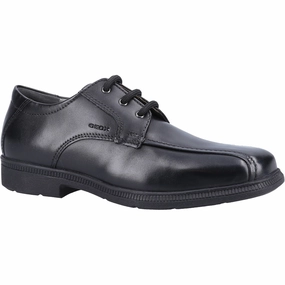 Geox J Federico H School Shoes Size 1 - 1.5 Kids Athletic Shoes,Toddler Sports Shoes,Youth Casual Shoes
