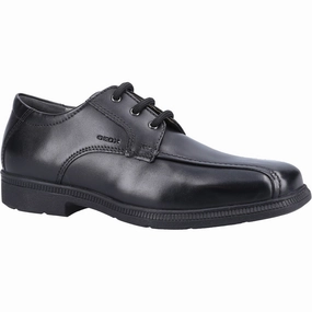 Geox J Federico H School Shoes Size 1 - 1.5 Kids Athletic Shoes,Toddler Sports Shoes,Youth Casual Shoes