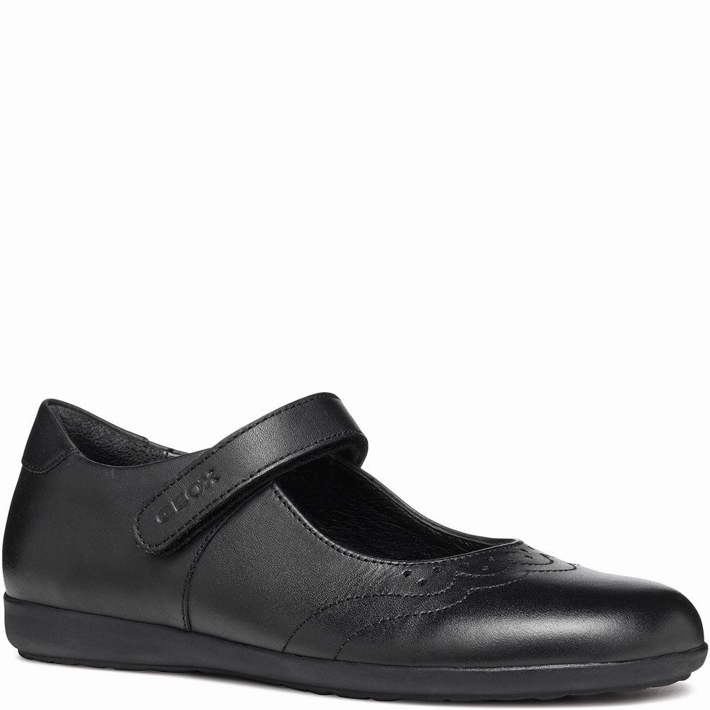 Geox J Iberide A Ballerina School Shoes Kids Tennis Shoes,Toddler Athletic Shoes,Youth Casual Shoes