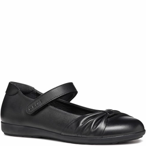 Geox J Iberide F Ballerina School Shoes Size 6 Kids Tennis Shoes,Toddler Athletic Shoes,Youth Casual Shoes