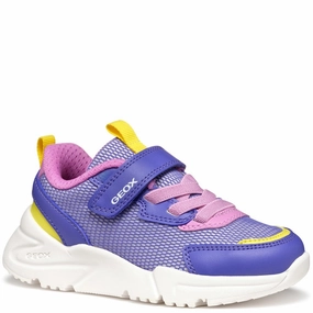 Geox J Loftus Girl Infant Sneakers Kids Tennis Shoes,Toddler Athletic Shoes,Youth Casual Shoes