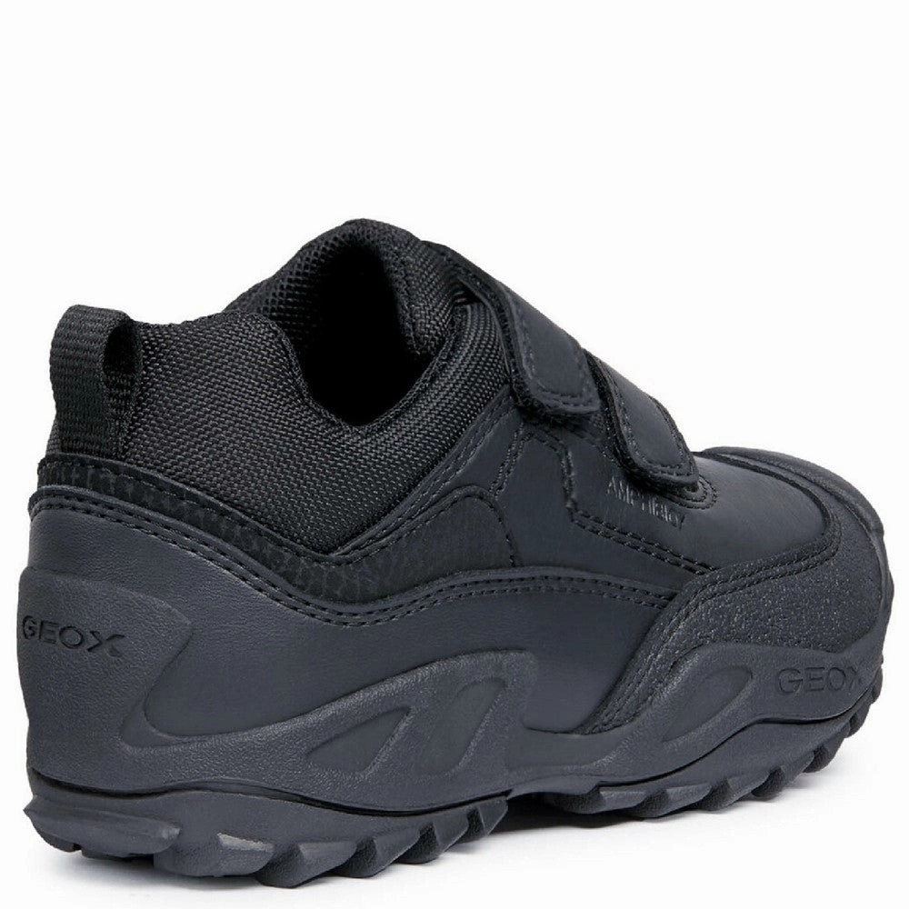 Geox J New Savage Boy B A Waterproof Touch Fastening Junior Trainers Boys SneakersBoys Running Shoes