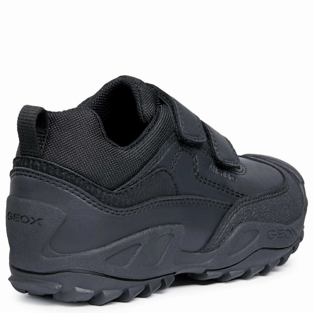 Geox J New Savage Boy B A Waterproof Touch Fastening Junior Trainers Boys SneakersBoys Running Shoes