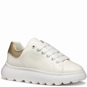 Geox J PuffyPop Junior Sneakers Kids Tennis Shoes,Toddler Athletic Shoes,Youth Casual Shoes