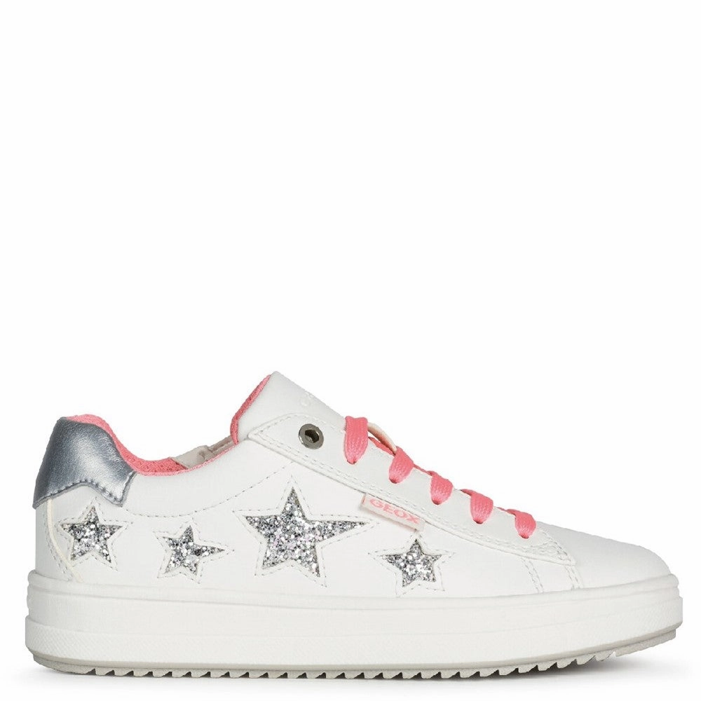 Geox J Rebecca Girl B Lace Up Trainer Girls Sneakers Girls Running Shoes