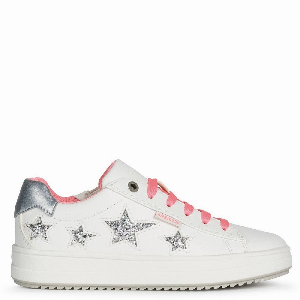 Geox J Rebecca Girl B Lace Up Trainer Girls Sneakers Girls Running Shoes