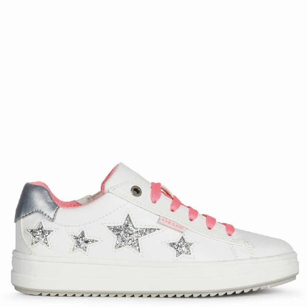 Geox J Rebecca Girl B Lace Up Trainer Girls Sneakers Girls Running Shoes