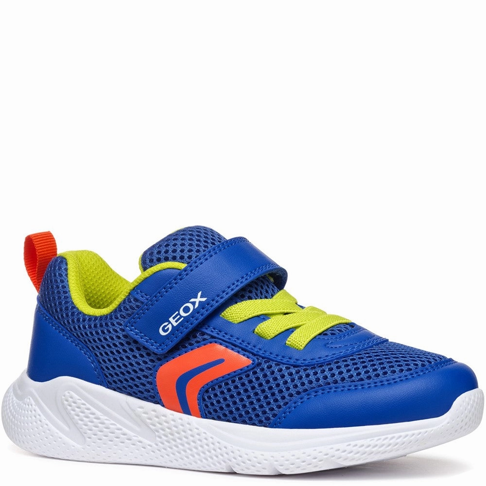 Geox J Sprintye Boy Junior Trainers Kids Athletic Shoes,Toddler Sports Shoes,Youth Casual Shoes