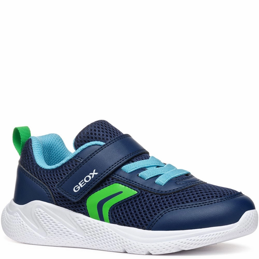 Geox J Sprintye Boy Junior Trainers Kids Athletic Shoes,Toddler Sports Shoes,Youth Casual Shoes