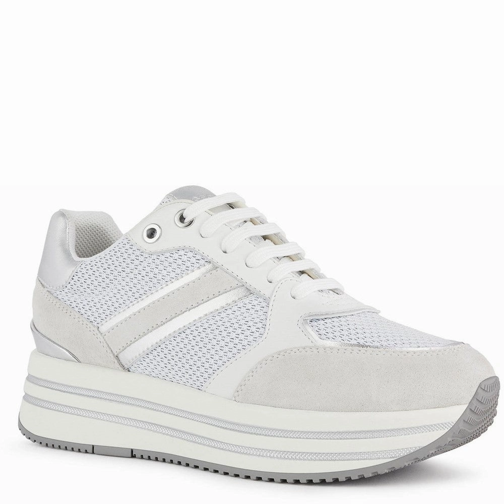 Geox Kency Trainers Lightweight Running Shoes,Slip On Athletic Shoes,Breathable Workout Shoes