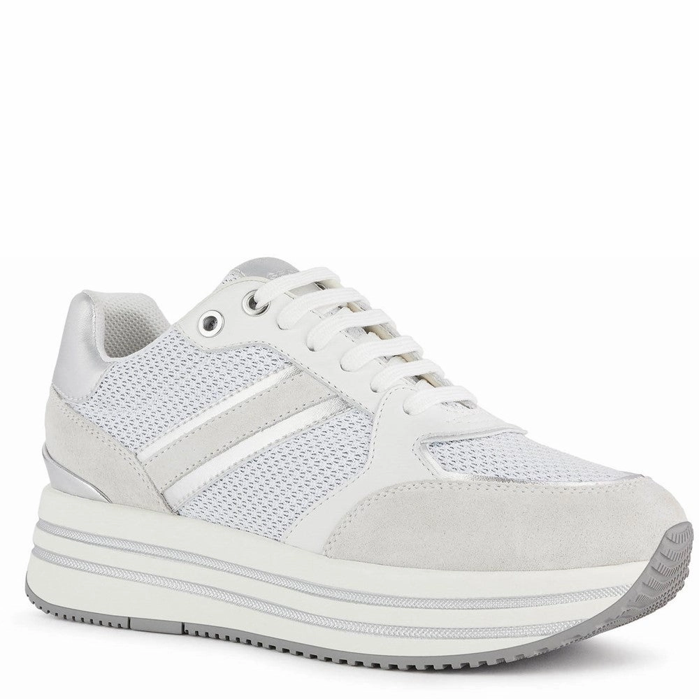 Geox Kency Trainers Lightweight Running Shoes,Slip On Athletic Shoes,Breathable Workout Shoes