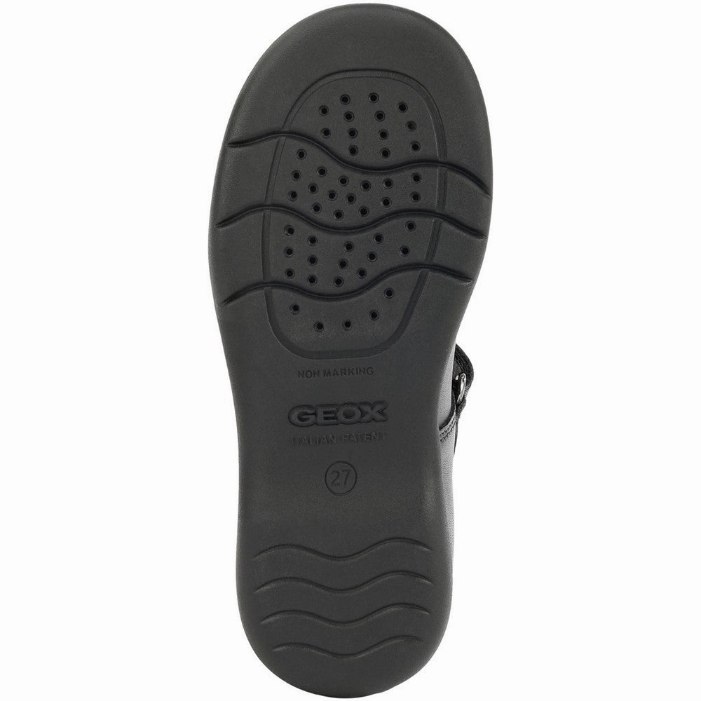 Geox Naimara T-Bar Junior School Shoes Girls Sneakers Girls Running Shoes