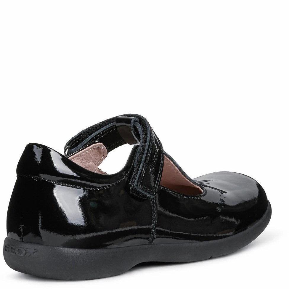 Geox Naimara T-Bar Junior School Shoes Girls Sneakers Girls Running Shoes