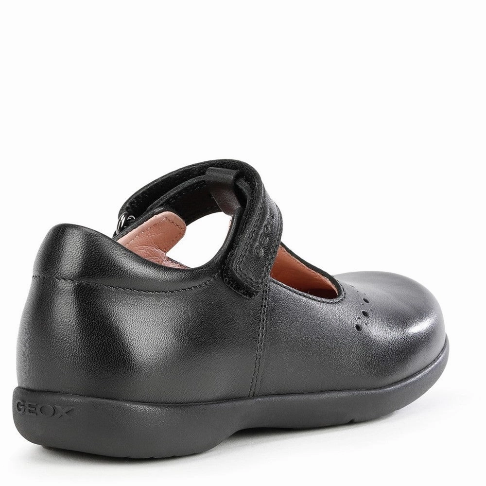 Geox Naimara T-Bar Junior School Shoes Girls Sneakers Girls Running Shoes