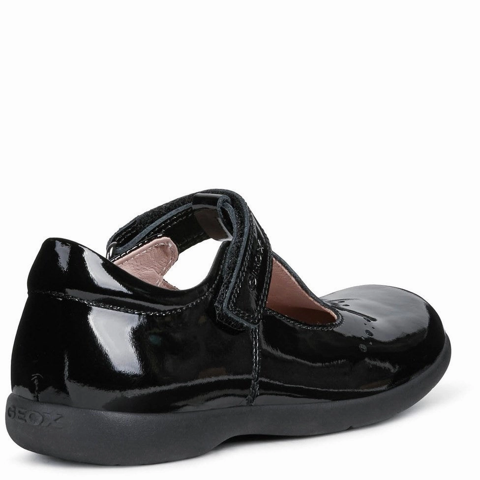 Geox Naimara T-Bar Junior School Shoes Girls Sneakers Girls Running Shoes