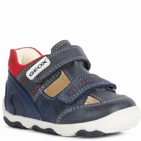 Geox New Balu Trainer Kids Athletic Shoes,Toddler Sports Shoes,Youth Casual Shoes