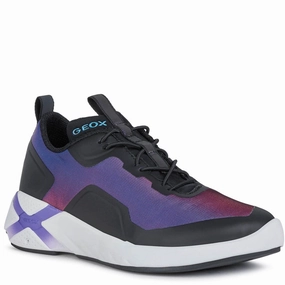 Geox Playkix Lace Up Shoes Kids Tennis Shoes,Toddler Athletic Shoes,Youth Casual Shoes