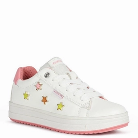 Geox Rebecca Trainer Kids Tennis Shoes,Toddler Athletic Shoes,Youth Casual Shoes