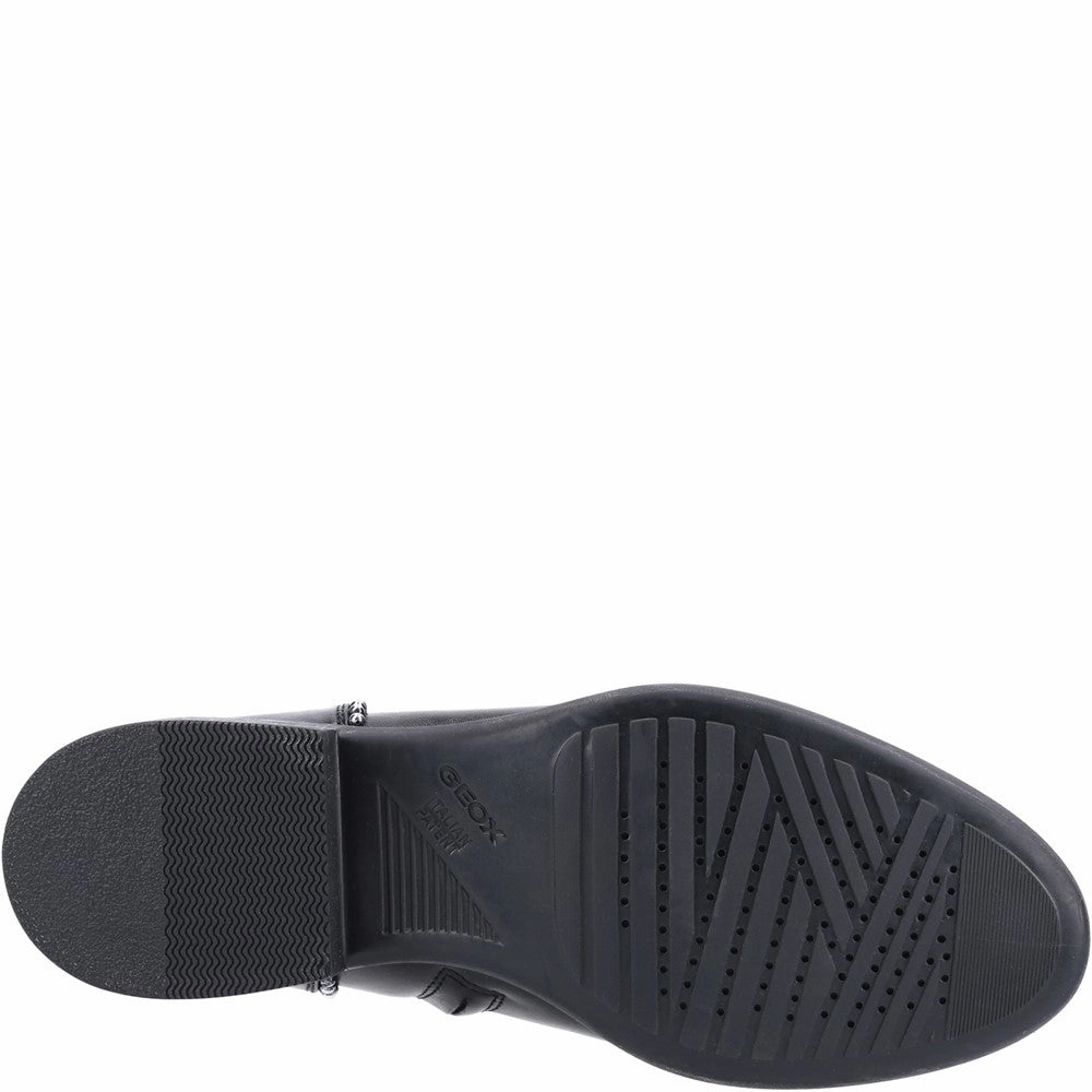 Geox Resia Zip Up Boots Women's Sneakers Casual Walking Shoes